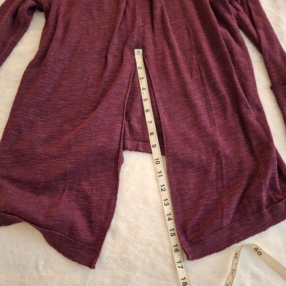 We The Free Mock Neck Top Sz S Slit Back Relaxed Fit Baselayer Boho Langelook - Picture 12 of 16